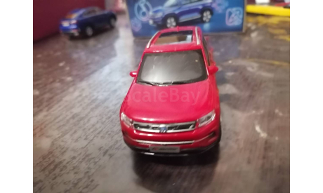 Changan Cs35 Plus 2018 red, масштабная модель, scale43