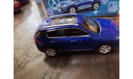 Changan Cs35 Plus 2018 blue, масштабная модель, scale43