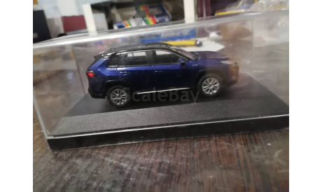 Toyota Wildlander hibrid blue, масштабная модель, scale43