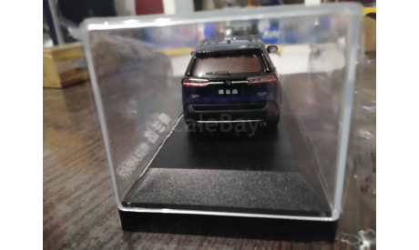 Toyota Wildlander hibrid blue, масштабная модель, scale43