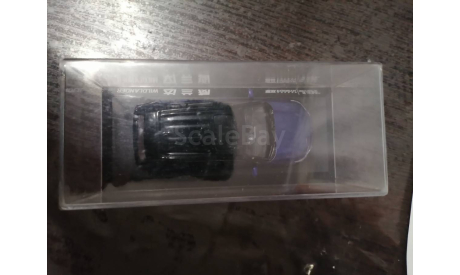 Toyota Wildlander hibrid blue, масштабная модель, scale43