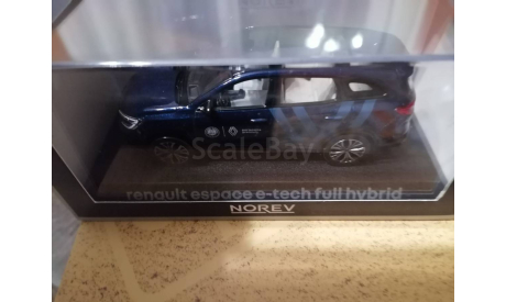Renault Espace E-Tech Full Hybrid, масштабная модель, Norev, scale43