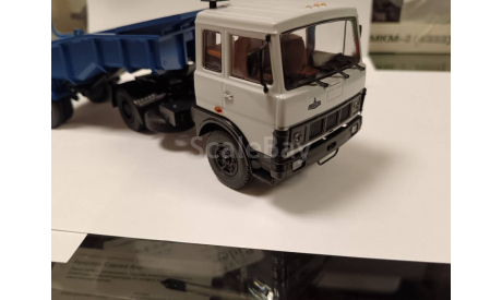 Маз-5432 с полуприцепом маз-5232В аист, масштабная модель, Автоистория (АИСТ), scale43