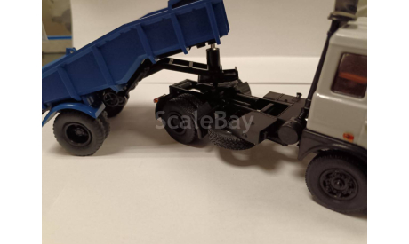 Маз-5432 с полуприцепом маз-5232В аист, масштабная модель, Автоистория (АИСТ), scale43