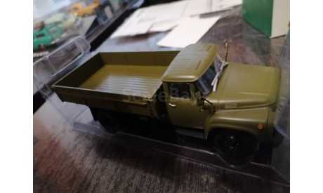 ЗИЛ 130 раняя решетка хаки аист, масштабная модель, Автоистория (АИСТ), scale43