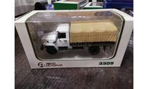 Горький-3309 (двиг. Д-245.7 Diesel Turbo) с тентом, (белый-бежевый), масштабная модель, Автоистория (АИСТ), scale43, ГАЗ
