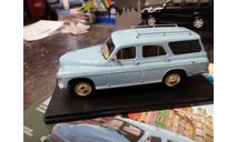 Легендарные советские автомобили №90 - Warszawa 223K, журнальная серия масштабных моделей, scale24