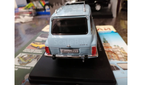 Легендарные советские автомобили №90 - Warszawa 223K, журнальная серия масштабных моделей, scale24
