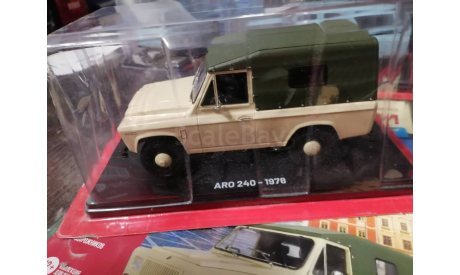 Легендарные советские автомобили №85 - ARO 240, журнальная серия масштабных моделей, scale43