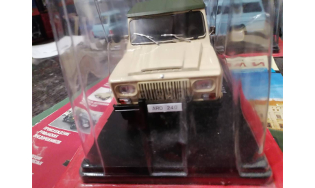 Легендарные советские автомобили №85 - ARO 240, журнальная серия масштабных моделей, scale43