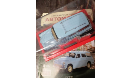 Легендарные советские автомобили №90 - Warszawa 223K, журнальная серия масштабных моделей, scale24