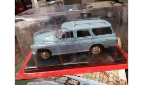 Легендарные советские автомобили №90 - Warszawa 223K, журнальная серия масштабных моделей, scale24