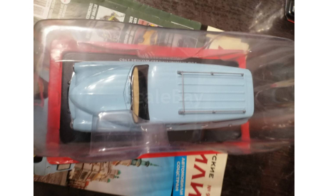 Легендарные советские автомобили №90 - Warszawa 223K, журнальная серия масштабных моделей, scale24
