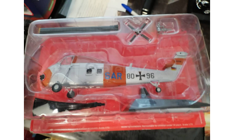 Модель Вертолета sikorsky H-34G germany 1:72, журнальная серия масштабных моделей, scale72