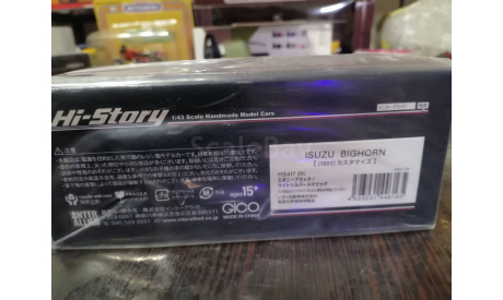 isuzu bighorn BK 1993, масштабная модель, scale43