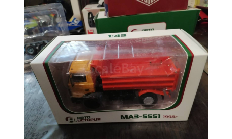 маз-5551 аист, масштабная модель, Автоистория (АИСТ), scale43