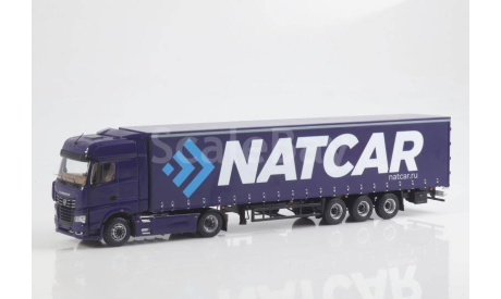 KAMAZ-54901 с п/п НЕФАЗ-93341 NATCAR, масштабная модель, scale43