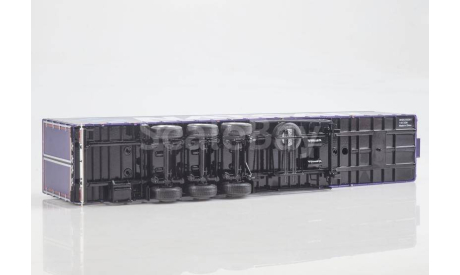 KAMAZ-54901 с п/п НЕФАЗ-93341 NATCAR, масштабная модель, scale43