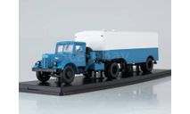 МАЗ-200В с полуприцепом МАЗ-5217 ssm, масштабная модель, scale43