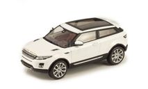 Range Rover Evoque 3-дверный fuji white (белый), масштабная модель, IXO Road (серии MOC, CLC), scale43