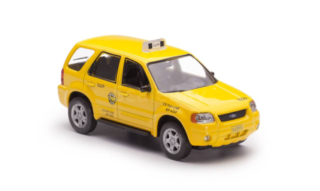 Ford Escape Hybrid Chicago 2005 такси Чикаго, масштабная модель, scale43