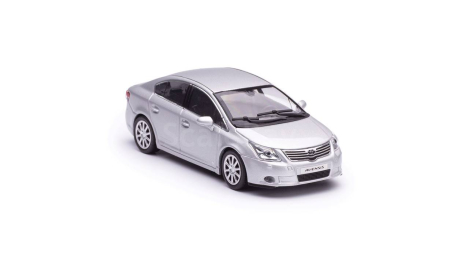 Toyota Avensis 2009 серебристый, масштабная модель, Minichamps, scale43