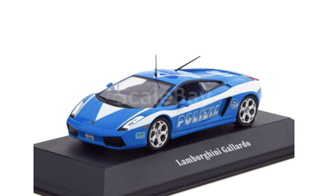 Lamborghini Gallardo Polizei Italien, масштабная модель, Atlas, scale43