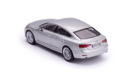 Audi A5 Sportback 2017 Floret Silver, масштабная модель, Spark, scale43
