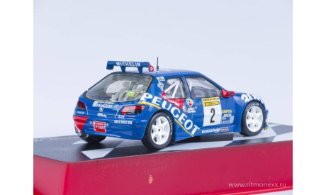 Peugeot 306 Maxi №2, Jaime Azcona - Julius Billmaier, 1997, масштабная модель, scale43