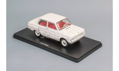 Легендарные советские автомобили №95 - ЗАЗ-966В ’Запорожец’, журнальная серия масштабных моделей, Hachette, scale24