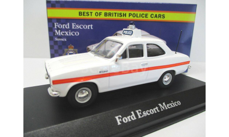 Ford Escort MK1 Mexico Sussex Police, масштабная модель, scale43