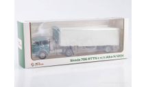 Skoda 706 RTTN с полуприцепом Alka N12CH аист, масштабная модель, Автоистория (АИСТ), scale43, Škoda