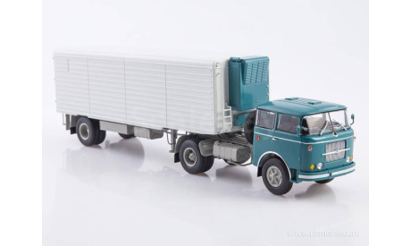 Skoda 706 RTTN с полуприцепом Alka N12CH аист, масштабная модель, Автоистория (АИСТ), scale43, Škoda