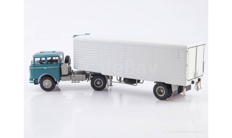 Skoda 706 RTTN с полуприцепом Alka N12CH аист, масштабная модель, Автоистория (АИСТ), scale43, Škoda