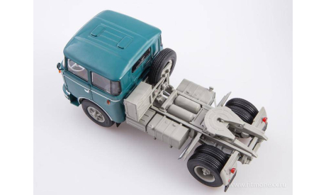 Skoda 706 RTTN с полуприцепом Alka N12CH аист, масштабная модель, Автоистория (АИСТ), scale43, Škoda