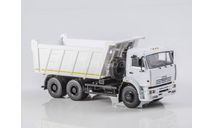 Камаз-6520 самосвал белый. SSM 1-43, масштабная модель, 1:43, 1/43