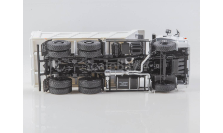Камаз-6520 самосвал белый. SSM 1-43, масштабная модель, 1:43, 1/43