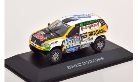 Renault Duster No 317 Rally Dakar 2016 sport, масштабная модель, Atlas, scale43