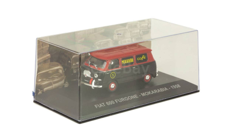 Fiat 600 1958 Mokarabia Coffee, масштабная модель, scale43