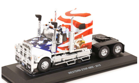 Western Star 4900 2015 American Eagle седельный тягач, масштабная модель, scale43