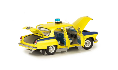 Горький-21Р ГАИ Милиция 1969  1:18, масштабная модель, ГАЗ, VMM/VVM, scale18