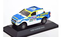 Dakar 2016 Ford Ranger #349 Rally Dakar Daniel Mas Valdes Chile, белый с синим и желтым, масштабная модель, Altaya, scale43