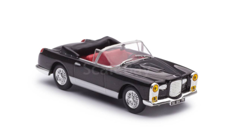 Facel Vega FV2 1956 кабриолет черный, масштабная модель, Atlas, scale43