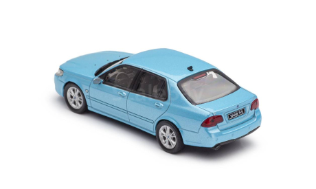 SAAB 9-5 2007 electic blue, масштабная модель, scale43