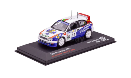 Toyota Corolla WRC Madeira #14 Rally Acropolis 1998 sport, масштабная модель, Altaya, scale43