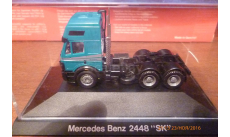 HERPA---MB SK 2448 Высокая кабина 1:87, масштабная модель, 1/87, Mercedes-Benz