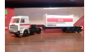 HERPA---SCANIA 143 контейнер AGA  1:87, масштабная модель, 1/87