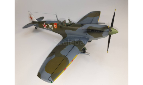 Модель Спитфайр 9 1/48 Spitfire IX, масштабные модели авиации, scale48