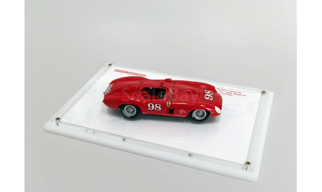 Ferrari 410S Carroll Shelby 1956 1/43 Rosso Corsa Models, масштабная модель, scale43