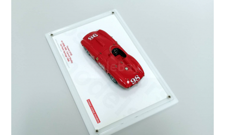 Ferrari 410S Carroll Shelby 1956 1/43 Rosso Corsa Models, масштабная модель, scale43